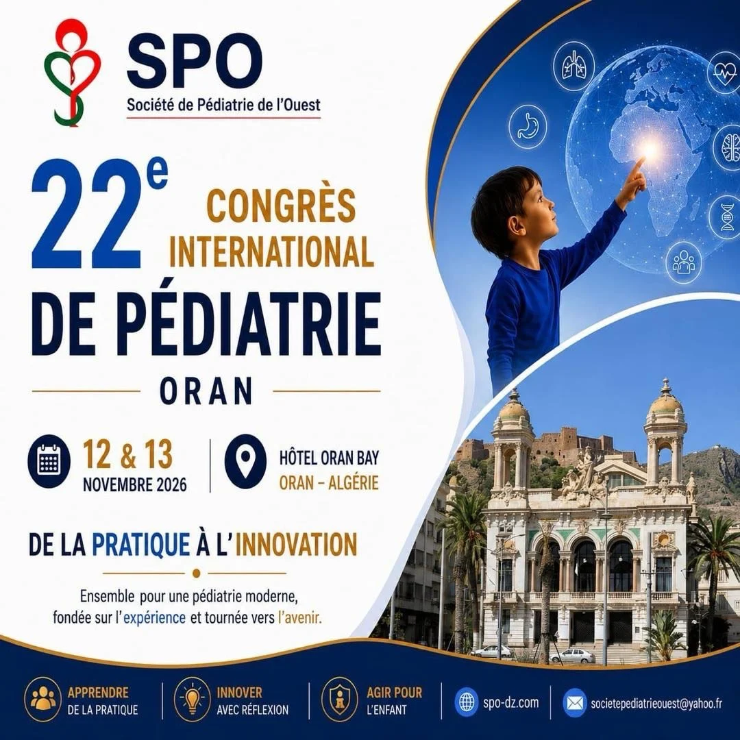22e Congrès International de Pédiatrie 2026